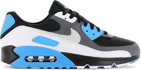 nike air max zwart blauw wit